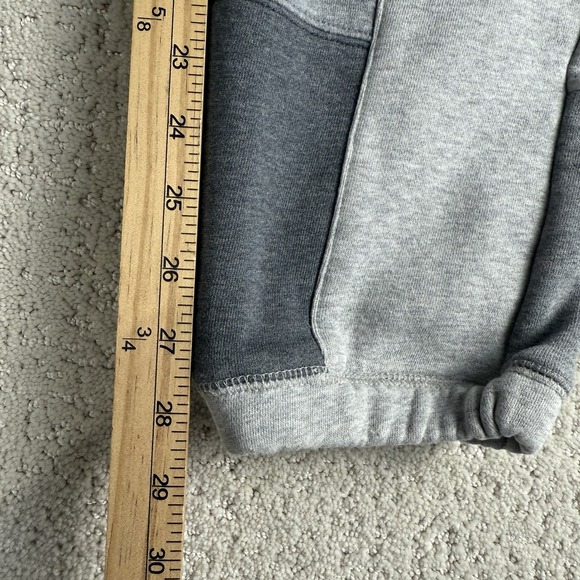 Ovadia & Sons Patchwork Fleece Quarter Zip + Joggers Set size small Gray F19 - Picture 15 of 16